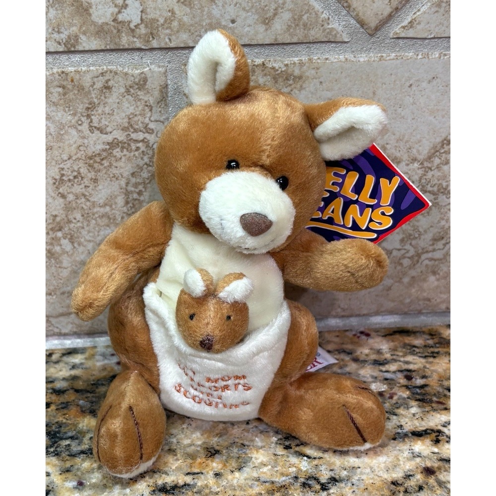 Belly Beans Mary Meyer Vintage 1998 Kangaroo Mom my mom Supports Girl Scouting